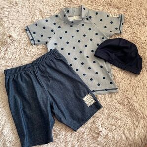 100cm◇美品◇キッズ スイムウェア 水着