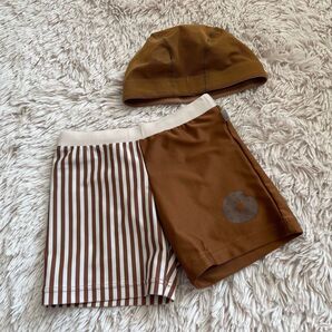 100cm◇美品◇ キッズ スイムウェア セット 水着