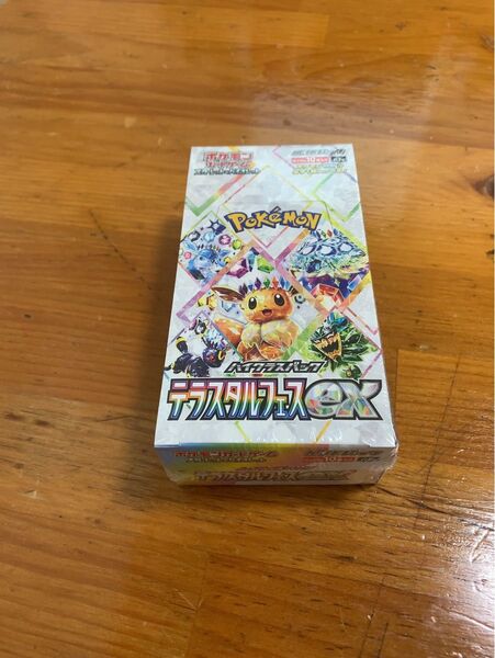 ポケモンカード テラスタルフェスexシュリンク付き1BOX