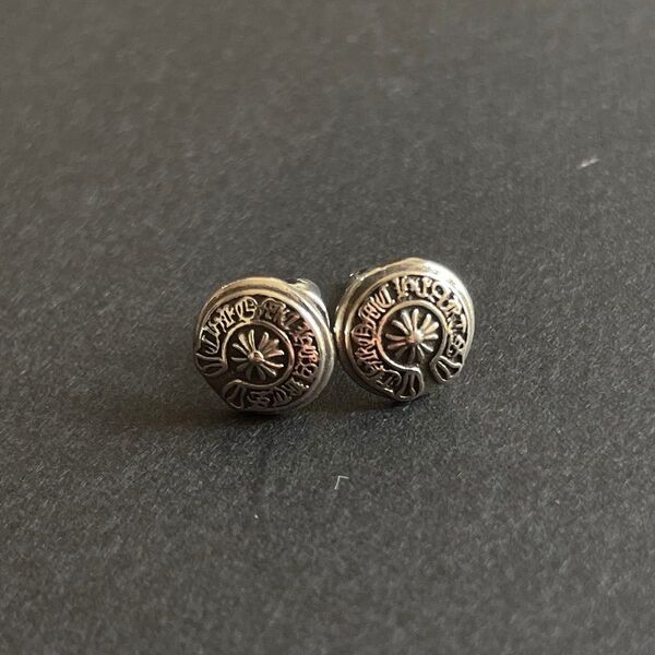 ピアス 両耳セット クロス シルバー silver925 刻印入り