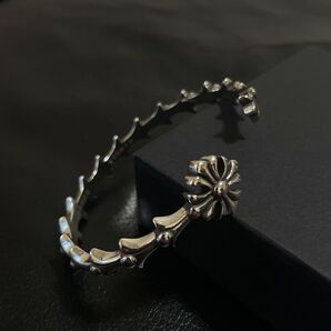 クロス バングル シルバー silver925 刻印入り
