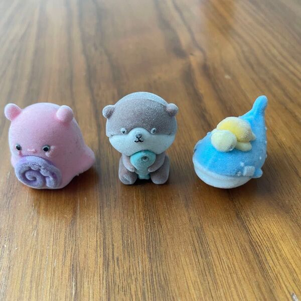 水族館 おみくじフロッキーフィギュア マスコット