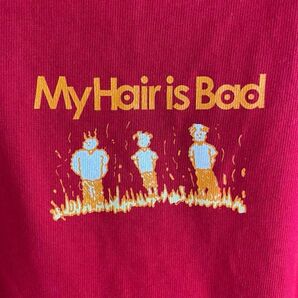 My Hair is Bad 武道館 Tシャツ 赤 Lサイズ