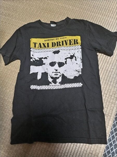映画 タクシードライバー プリント Tシャツ 半袖 黒 Мサイズ 使用感あり 夏服
