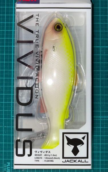 ジャッカル ヴィヴィダス #チャートバックパール JACKALL VIVIDUS