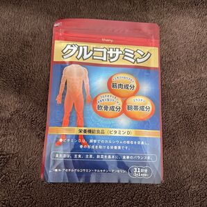 thany. グルコサミン サプリメント 31日分 ビタミンD ヒアルロン酸