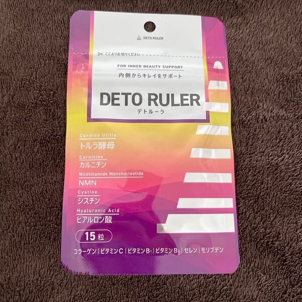 DETO RULER 15粒 デトルーラ 美容成分配合 アミノ酸 NMN サプリ