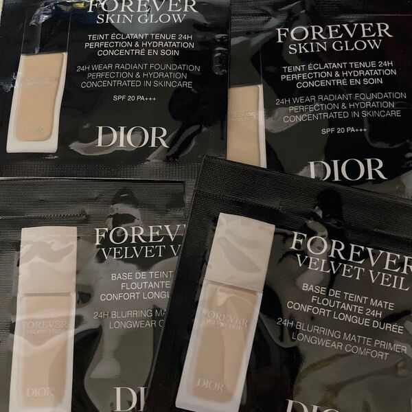 Christian Dior Forever Skin Grow メイクアップベース リキッドファンデ サンプル DIOR