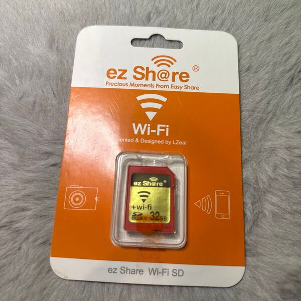 無線LAN搭載SDカード 32GB SDHC ezShare Wi-Fi機能搭載 Class10