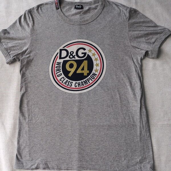 【激レア】D&G ロゴプリントTシャツ