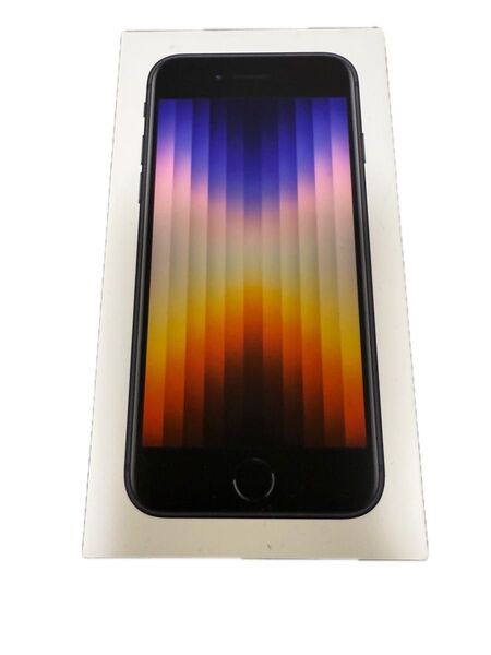 新品 iPhone SE3 SIMフリー 64GB ミッドナイトブラック Apple