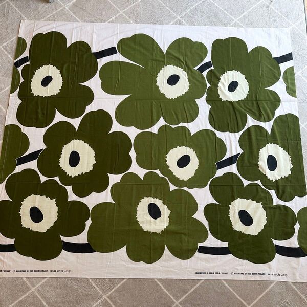 マリメッコ 大判 ウニッコ レア ヴィンテージ 生地 marimekko 廃盤