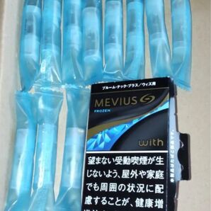 11本 純正カートリッジ MEVIUS FROZEN for Ploom TECH+ with メビウス フローズン 10本+1本