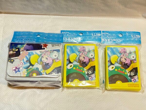 ナンジャモ&ハラバリー デッキシールド スリーブ ポケモンカード Iono's Bellibolt ex sleeves