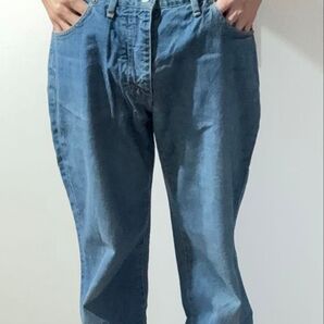 ジャーナルスタンダード TRISECTライトブルー ストレートデニムパンツ 33