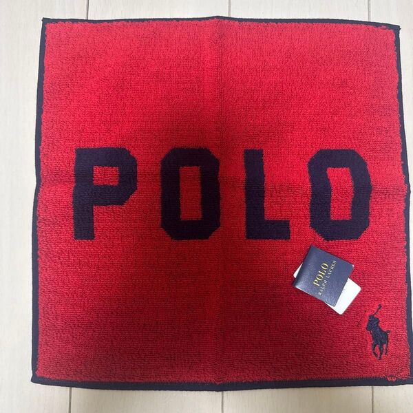 POLO RALPH LAUREN タオルハンカチ 新品 未使用