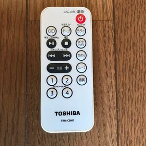 東芝 オーディオリモコン TRM-CDH7