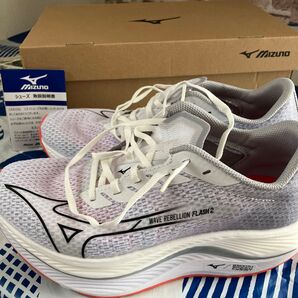 MIZUNO WAVE REBELLION FLASH 2 ランニングシューズ ホワイト/
