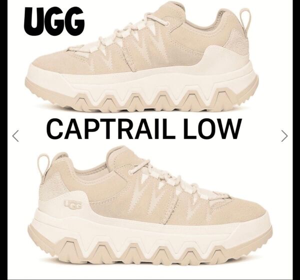 UGG CAPTRAIL LOW ベージュ 23cm スニーカー