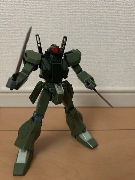 HGBF 1/144「ゴーストジェガンM 」中古 箱説無 組立済・部分塗装と墨入れ済 現状品 ゴーストFとM両方購入でおまけ付
