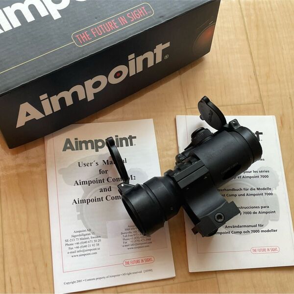 【実物】Aimpoint Comp M2 ドットサイト 4moa
