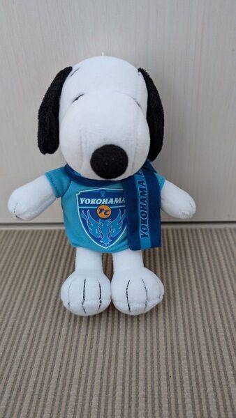 スヌーピー 横浜FCユニホーム ぬいぐるみ