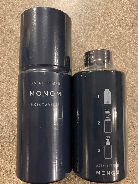 【新品未開封】ASTALIFT MEN アスタリフト メン MONOM モイスチャライザー 120ml+付替用レフィル120ml
