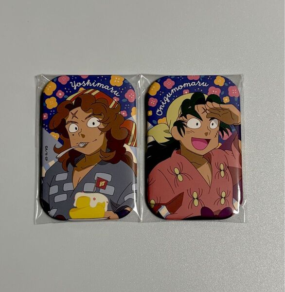 忍たま乱太郎 まるかくカンバッジ 鬼蜘蛛丸 義丸 缶バッジ