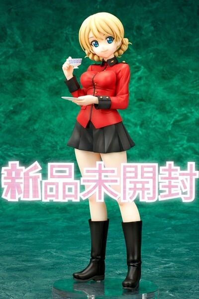 新品未開封 キューズQ ガールズ&パンツァー ダージリン フィギュア