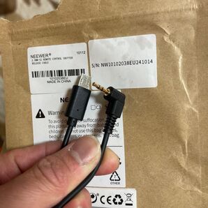 NEEWER リモートシャッター レリーズケーブル 2.5mm 未使用