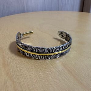 【美品】フェザーバングル