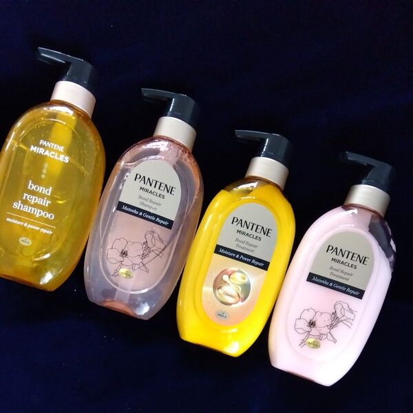 調香師監修!【4個セット】PANTENE パンテーン ミラクルズ ボンドリペア シャンプー&トリートメント