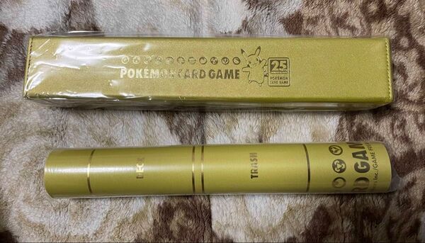 ポケモンカード25周年 ゴールデンボックス プレイマット プレイマットケース
