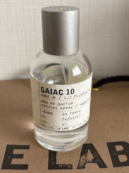 LELABO GAIAC10 50ml ルラボ ガイアック10 LABO オードパルファム