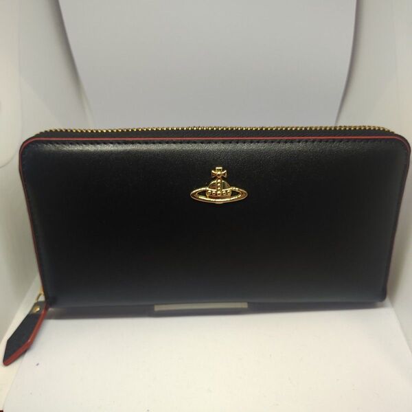 339黒ヴィヴィアンウエストウッド Vivienne Westwood 長財布 新品未使用アウトレット ラウンドファスナー