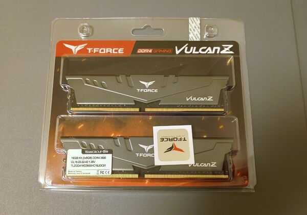 DDR4 3600 8GBx2枚 16GB PC4-28800 TEAM メモリ