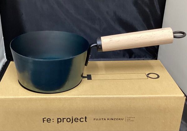 Fe:project 5/31 【鉄分補給に!】今日を元気にするお味噌汁パン 16cm 鉄製 藤田金属 IH利用可 新品