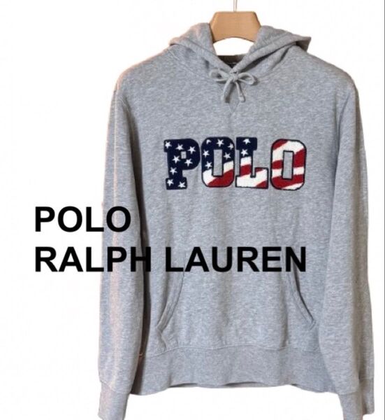 【5月19日限定Sale】POLO RALPH LAUREN パーカー グレー L ラルフローレン プルオーバー