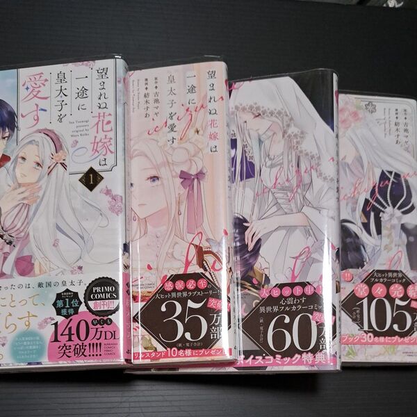 望まれぬ花嫁は一途に皇太子を愛す 全巻セット