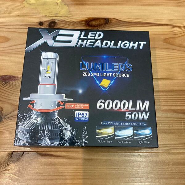 LEDヘッドライト H4 LUMILEDS ZES 2ndG 6000LM 50W 美品