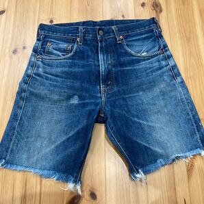 リーバイス デニム ショートパンツ 切りっぱなし