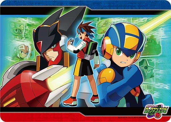 万能ラバーマット ロックマン エグゼ「チーム オブ カーネル」リバイバル