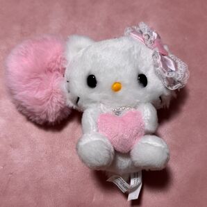 チャーミーキティ マスコットホルダー平成うまれキャラクターふわふわハート