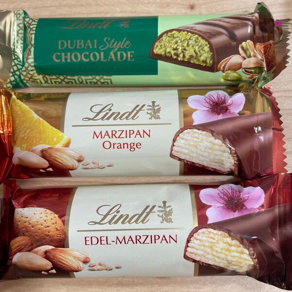 ドイツ lindt リンツ ドバイチョコ マジパン