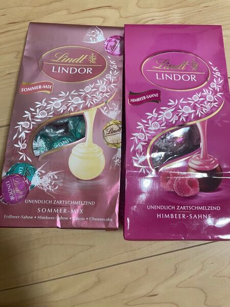 ドイツ lindt リンツ lindor チョコレート 日本未発売