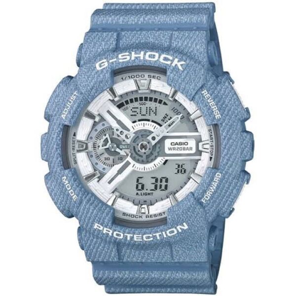 CASIO 腕時計 G-SHOCK DENIM'D COLOR GA-110DC-2A7 メンズ レディース