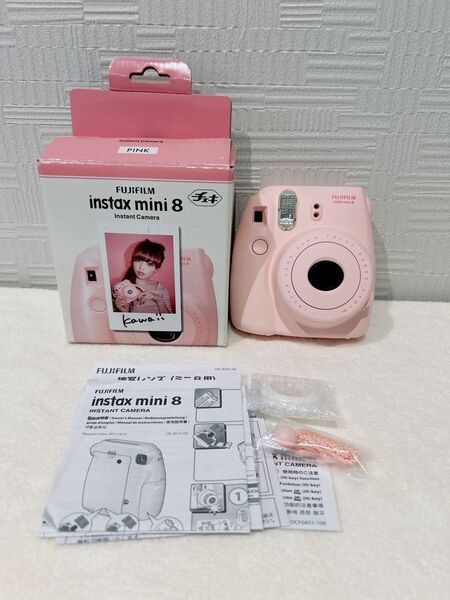 FUJIFILM インスタントカメラ チェキ instax mini 8 ピンク