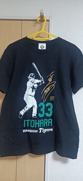 阪神タイガース 糸原健斗選手 Tシャツ ブラック