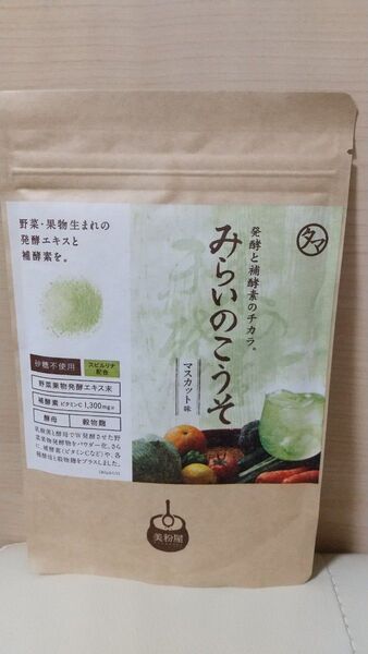 タマチャンショップ みらいのこうそ マスカット味 100g