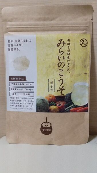 タマチャンショップ みらいのこうそ 柚子味 100g